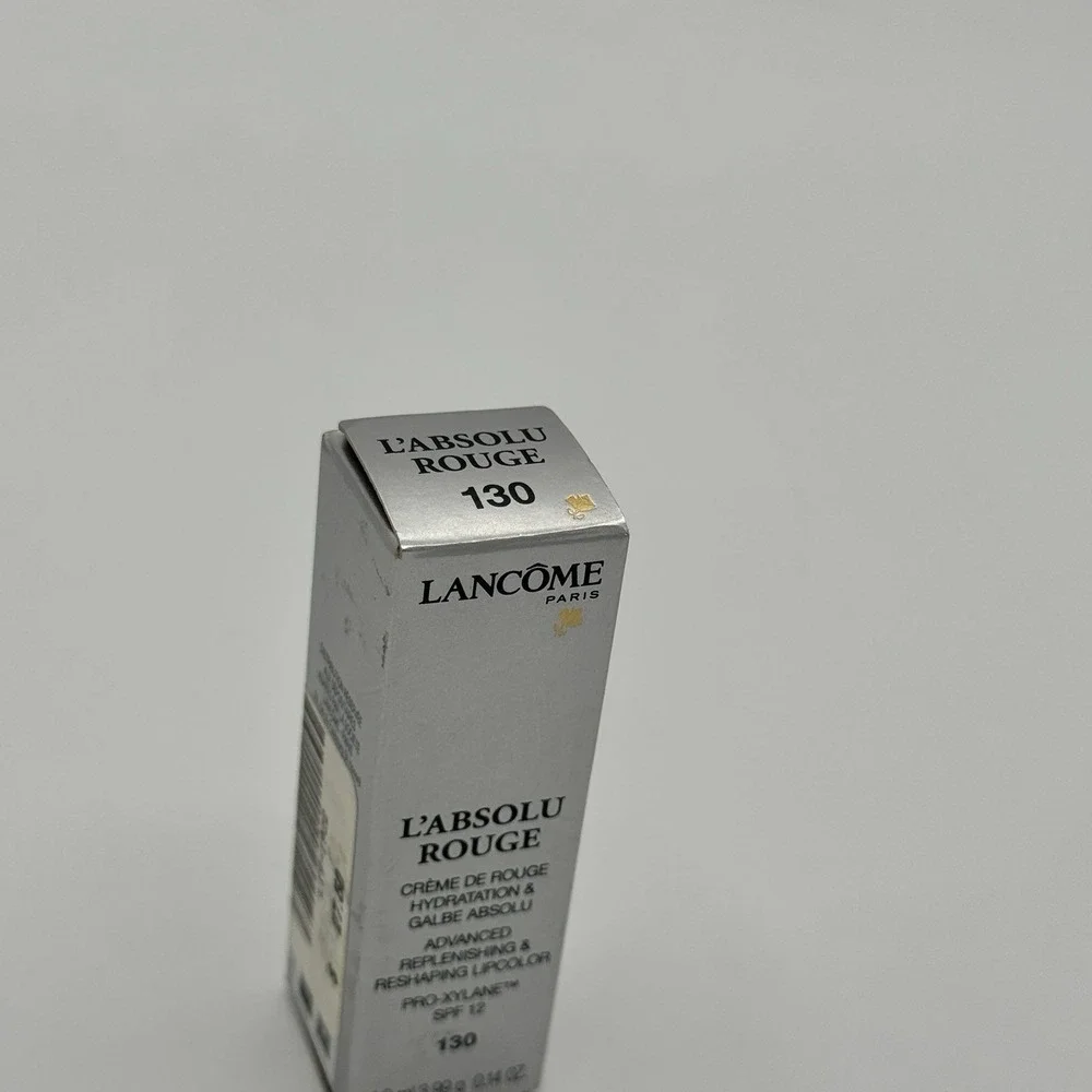 Lancome L'Absolu Rouge Replenishing‎ Reshaping Lipstick 130 Discontinued NIB